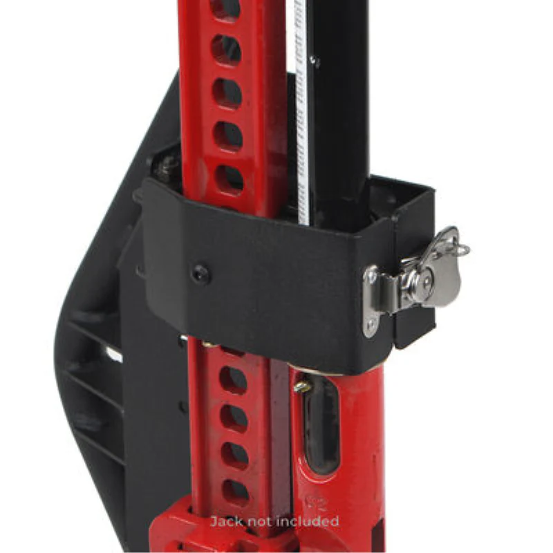 Go Rhino Exterior Hi-Lift Jack Mount with Clamp for Jeep Wrangler JL, JLU, Gladiator JT Model 701011T - Image 5