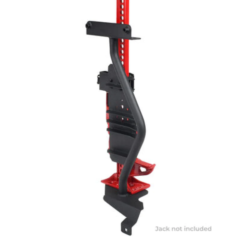 Go Rhino Exterior Hi-Lift Jack Mount with Clamp for Jeep Wrangler JL, JLU, Gladiator JT Model 701011T - Image 8