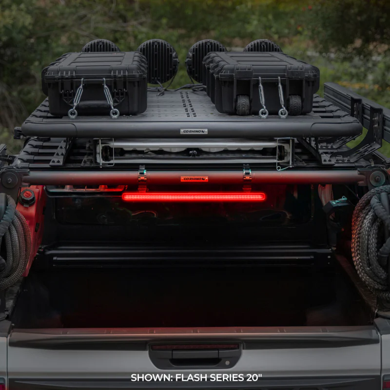 Go Rhino Flash Series 20" Multi-Function Slim LED Light Bar White/Amber/Red Model 750002014CBS - Image 11