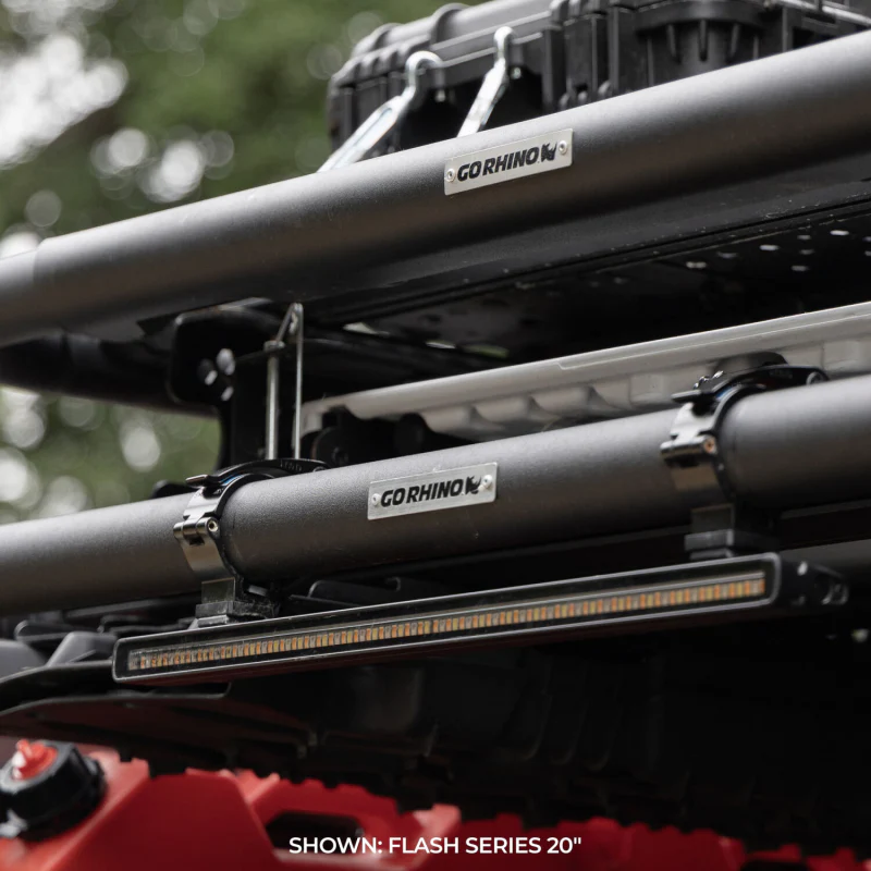 Go Rhino Flash Series 30" Multi-Function Slim LED Light Bar White/Amber/Red Model 750003014CBS - Image 9