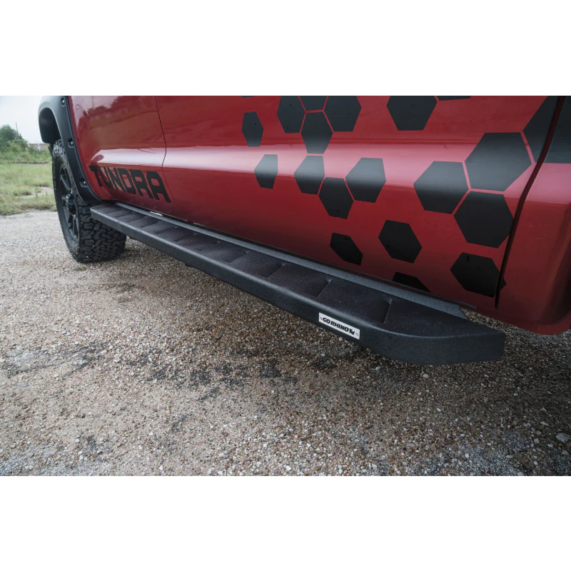 Go Rhino RB10 Running Boards with Mounting Brackets Kit Bedliner Coating - Crew Max Model 63441687T - Image 5