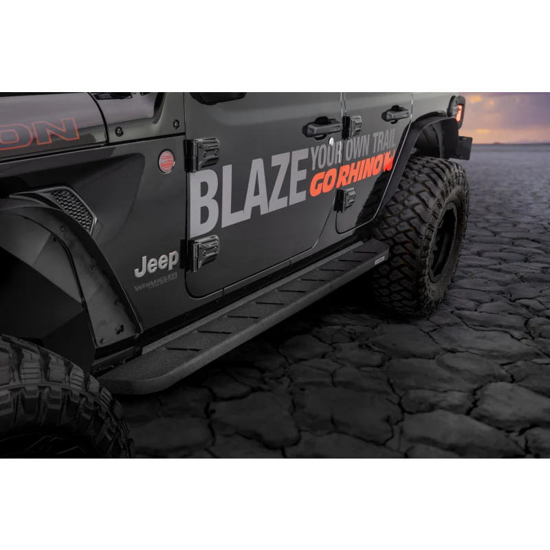Go Rhino RB10 Running Boards with Mounting Brackets Kit Model 63450673T - Image 5