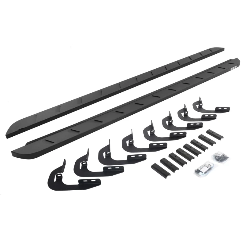 Go Rhino RB10 Slim Line Running Boards with Mounting Brackets Kit Model 63405880SPC