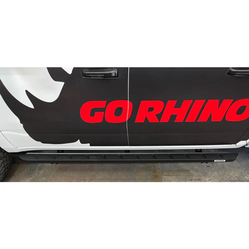 Go Rhino RB10 Slim Line Running Boards with Mounting Brackets Kit Model 63430687SPC - Image 8