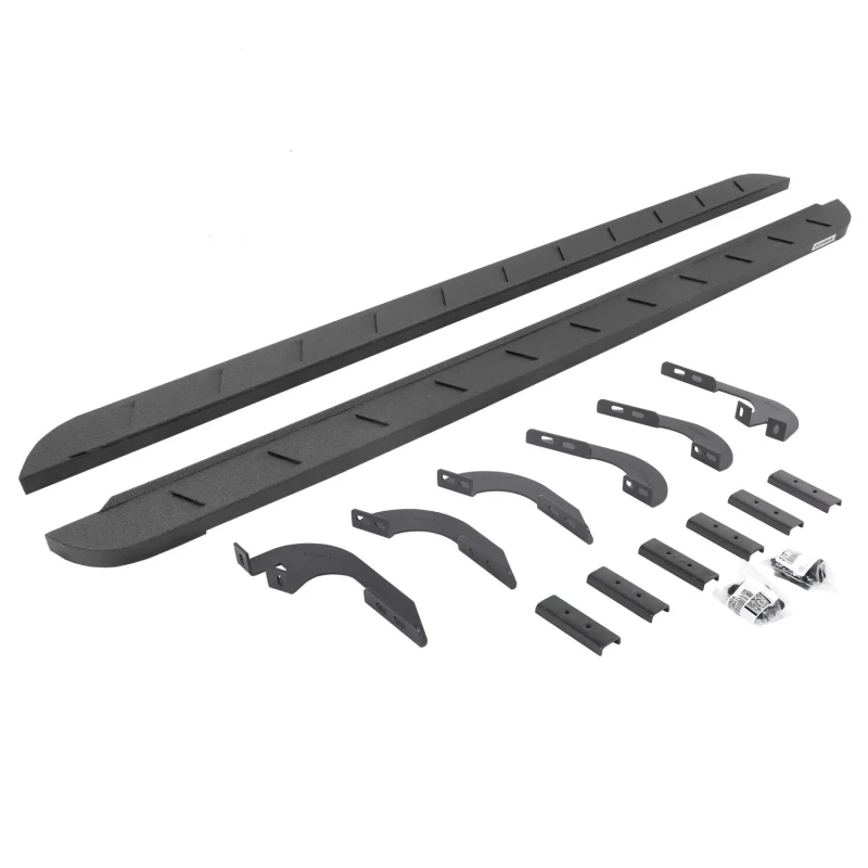 Go Rhino RB10 Slim Line Running Boards with Mounting Brackets Kit Model 63442987ST