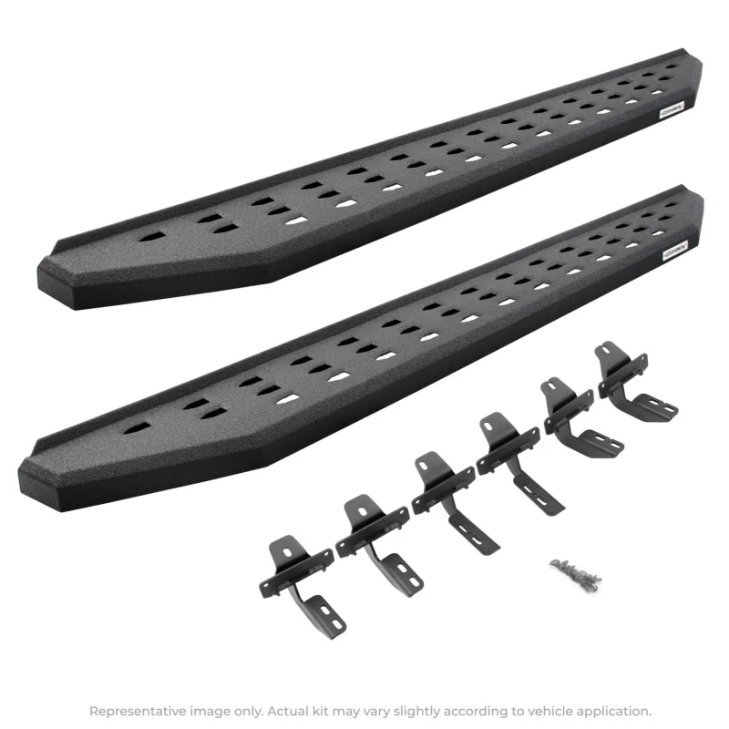 Go Rhino RB20 Running Boards with Mounting Brackets Kit Model 69412680T