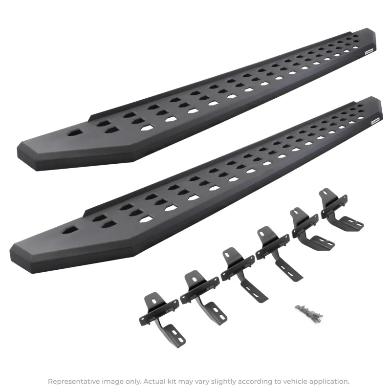 Go Rhino RB20 Running Boards with Mounting Brackets Kit Model 69451687PC