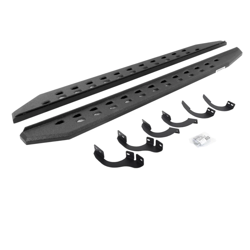 Go Rhino RB20 Slim Line Running Boards with Mounting Bracket Kit Model 69442568ST