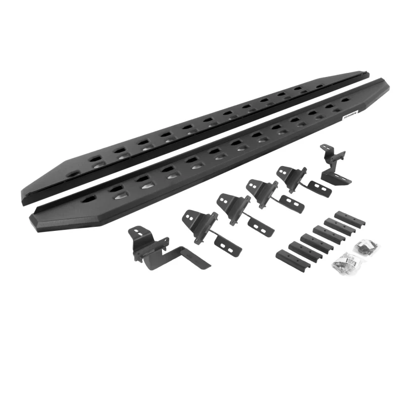 Go Rhino RB20 Slim Line Running Boards with Mounting Brackets Kit Model 69450568SPC