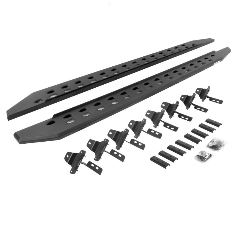 Go Rhino RB20 Slim Line Running Boards with Mounting Brackets Kit Model 69451687SPC