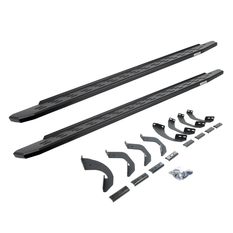 Go Rhino RB30 Running Boards with Mounting Bracket Kit Crew Max Only Model 69643687PC
