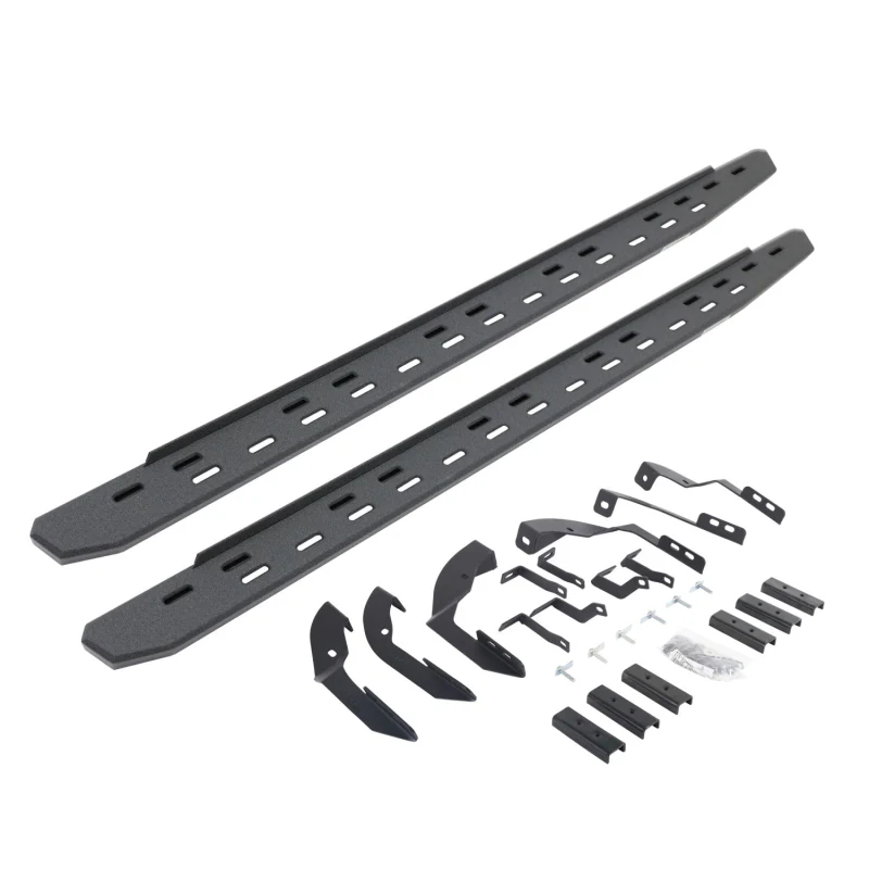 Go Rhino RB30 Slim Line Running Boards with Mounting Bracket Kit Model 69604280ST