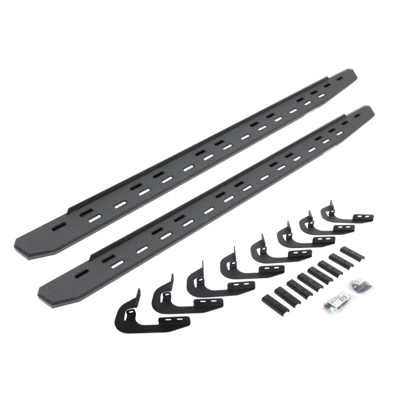 Go Rhino RB30 Slim Line Running Boards with Mounting Bracket Kit Model 69605880ST