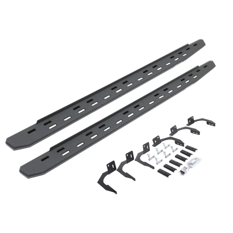 Go Rhino RB30 Slim Line Running Boards with Mounting Bracket Kit Model 69609980ST