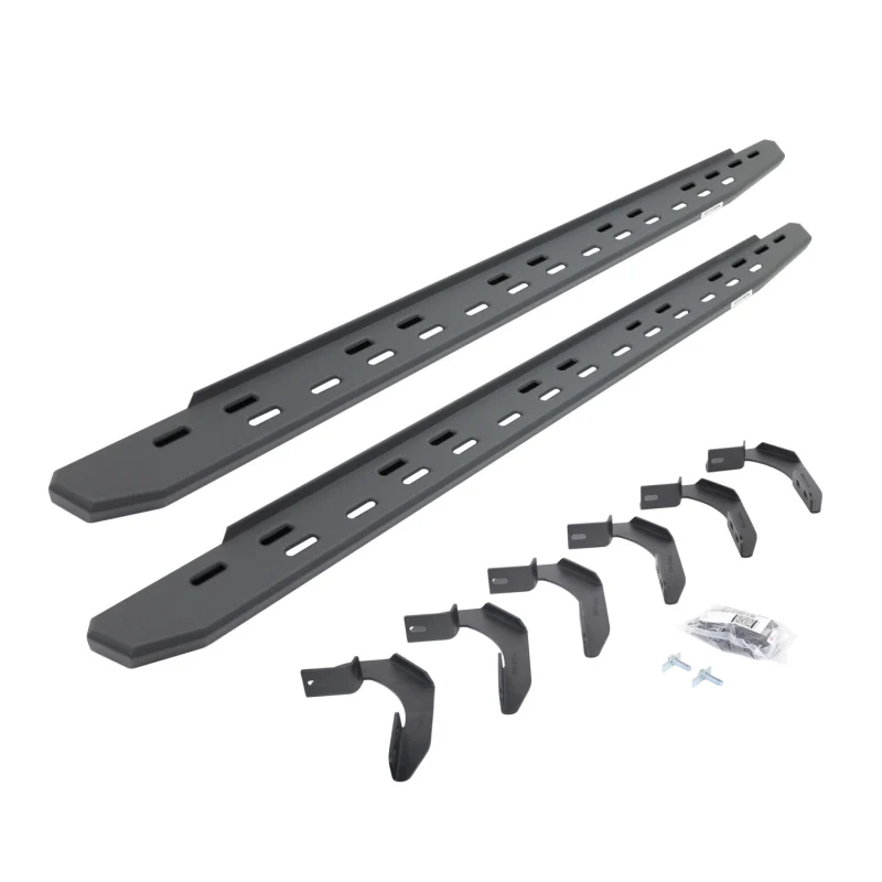 Go Rhino RB30 Slim Line Running Boards with Mounting Bracket Kit Model 69612680SPC