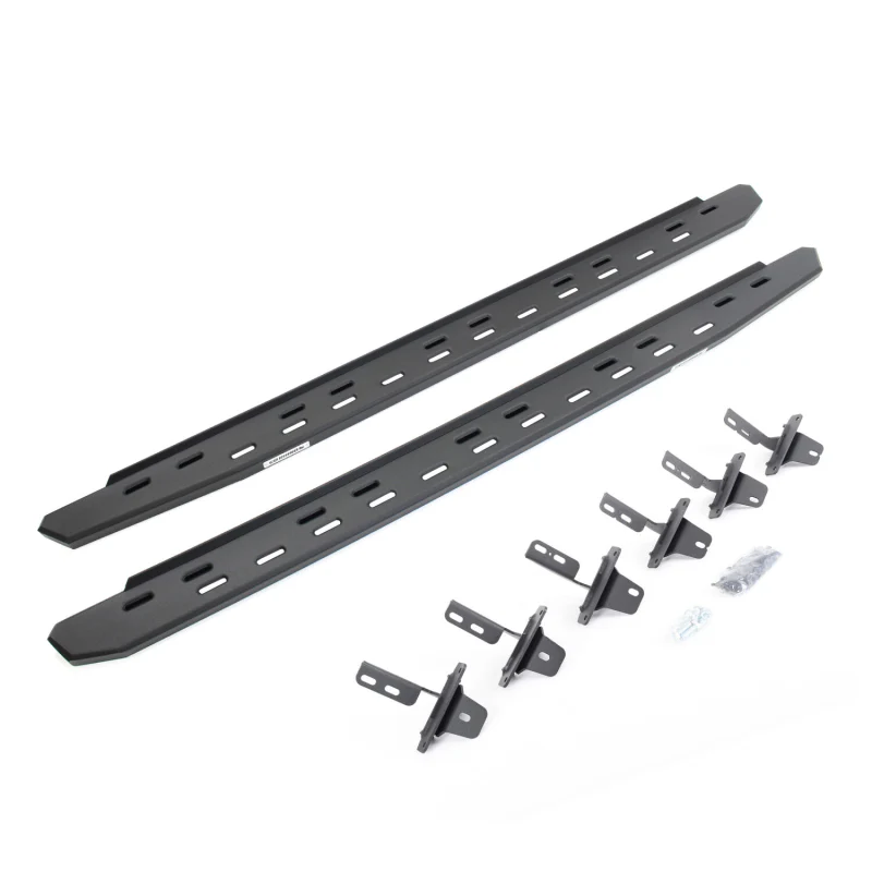 Go Rhino RB30 Slim Line Running Boards with Mounting Bracket Kit Model 69612973SPC