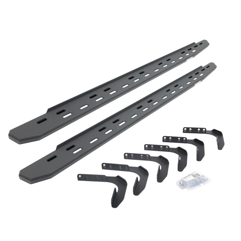 Go Rhino RB30 Slim Line Running Boards with Mounting Bracket Kit Model 69617680SPC