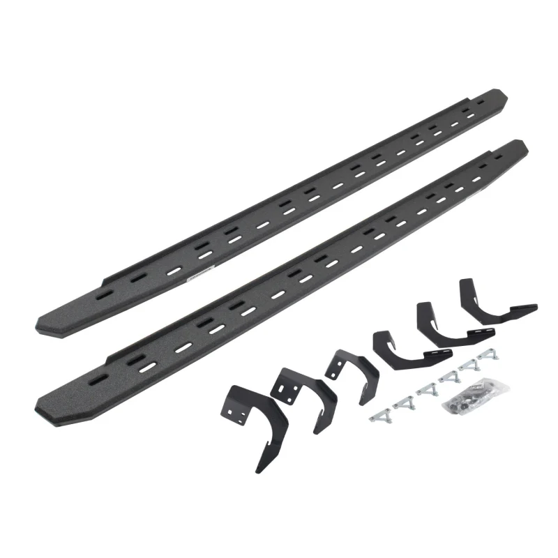 Go Rhino RB30 Slim Line Running Boards with Mounting Bracket Kit Model 69620687ST