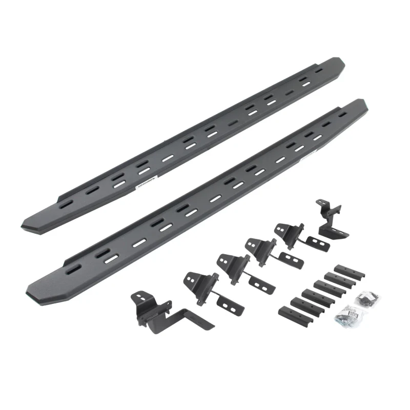 Go Rhino RB30 Slim Line Running Boards with Mounting Bracket Kit Model 69650568SPC