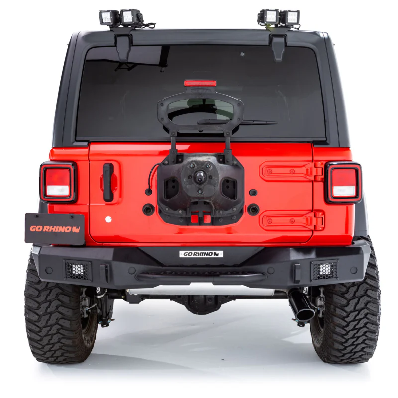 Go Rhino Rockline Rear Full Width Bumper for Jeep JL & JLU Model 371200T - Image 3