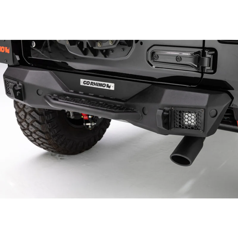 Go Rhino Rockline Rear Stubby Bumper for Jeep Wrangler JL Model 371100T - Image 4