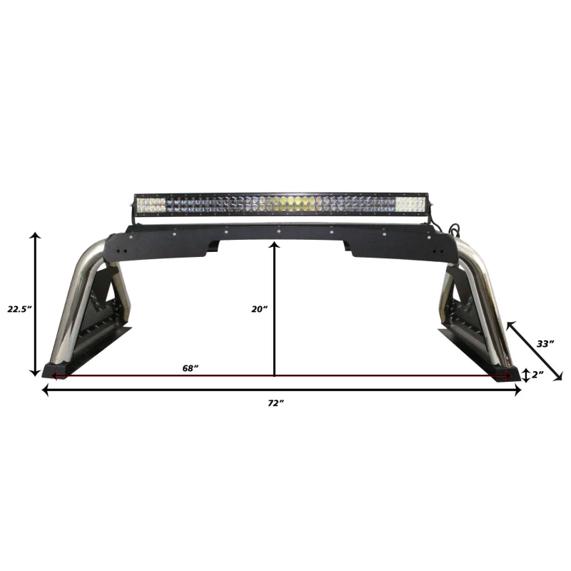 Go Rhino Sport Bar 2.0 for Full-Sized Trucks Model 911000PS - Image 2