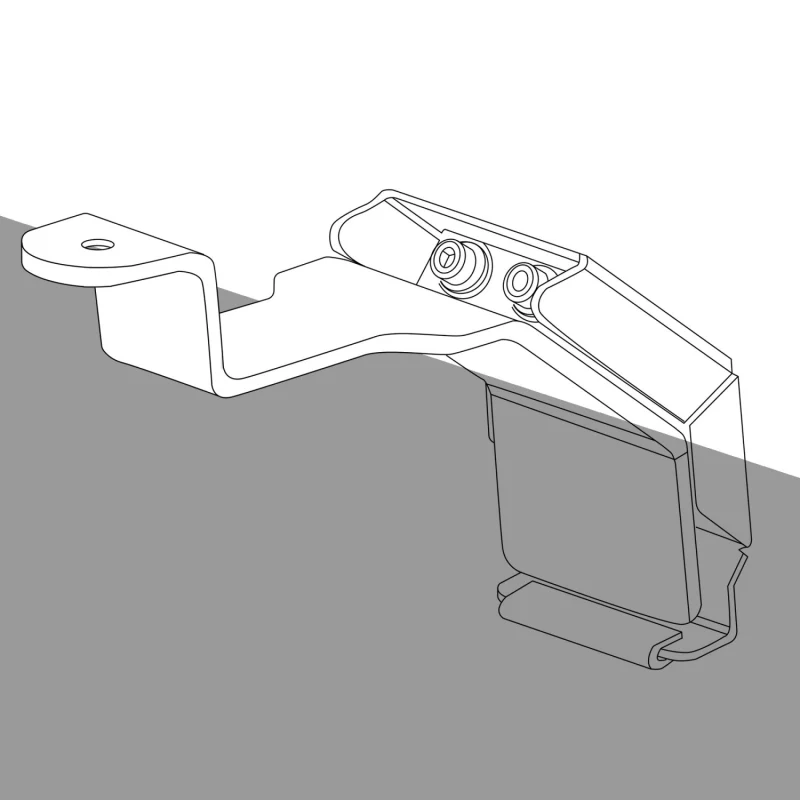 Go Rhino SRM Rack Mounting Kit Gutter Mount 4 PCS Model 5910010T - Image 3