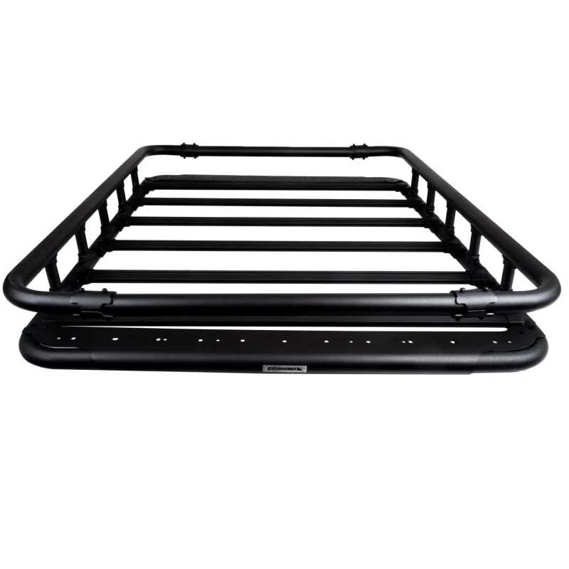 Go Rhino SRM500 65" Long x 52" Wide Flat Platform Roof Rack with Quad Rail Kit Model 5935463T - Image 2