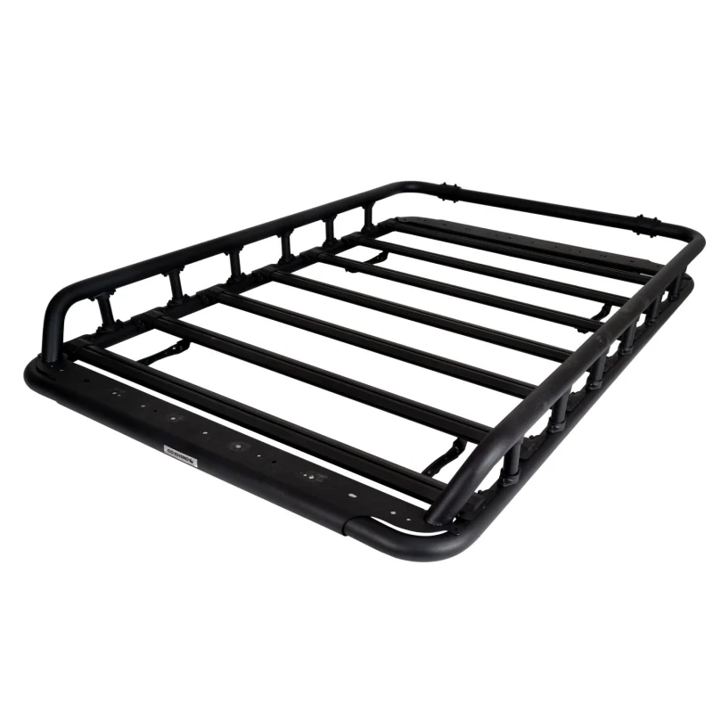 Go Rhino SRM500 75" Long x 52" Wide Flat Platform Roof Rack with Tri Rail Kit Model 5935372T