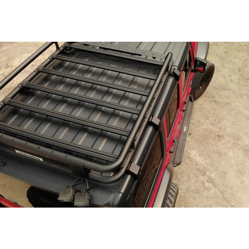 Go Rhino SRM600 75" Long x 52" Wide Tubular Basket Style Roof Rack Model 5936075T - Image 12