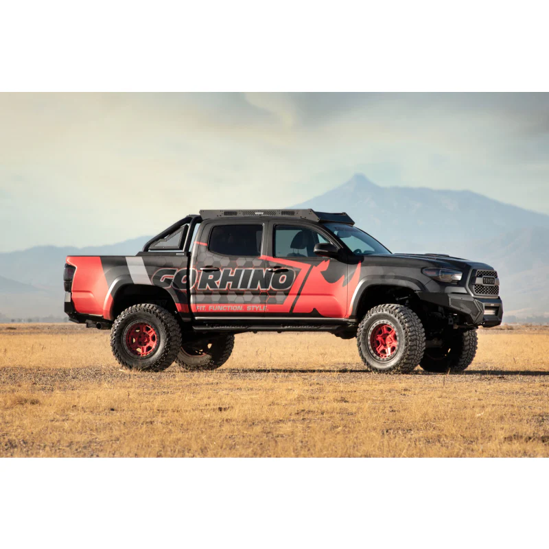 Go Rhino V-Series V3 Aluminum Step Nerf Bars and Mounting Brackets Kit Model V3442987T - Image 4