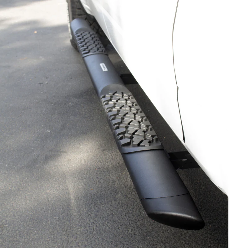 Go Rhino V-Series V3 Aluminum Step Nerf Bars and Mounting Brackets Kit Textured Black Model V3415587T - Image 5