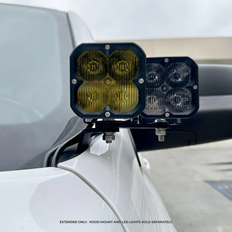 Go Rhino XE Hood Hinge Cube Light Mounts-Dogbone Bracket -Fits 2x2 or 3x3 LED Light Cubes Model 732400T - Image 5