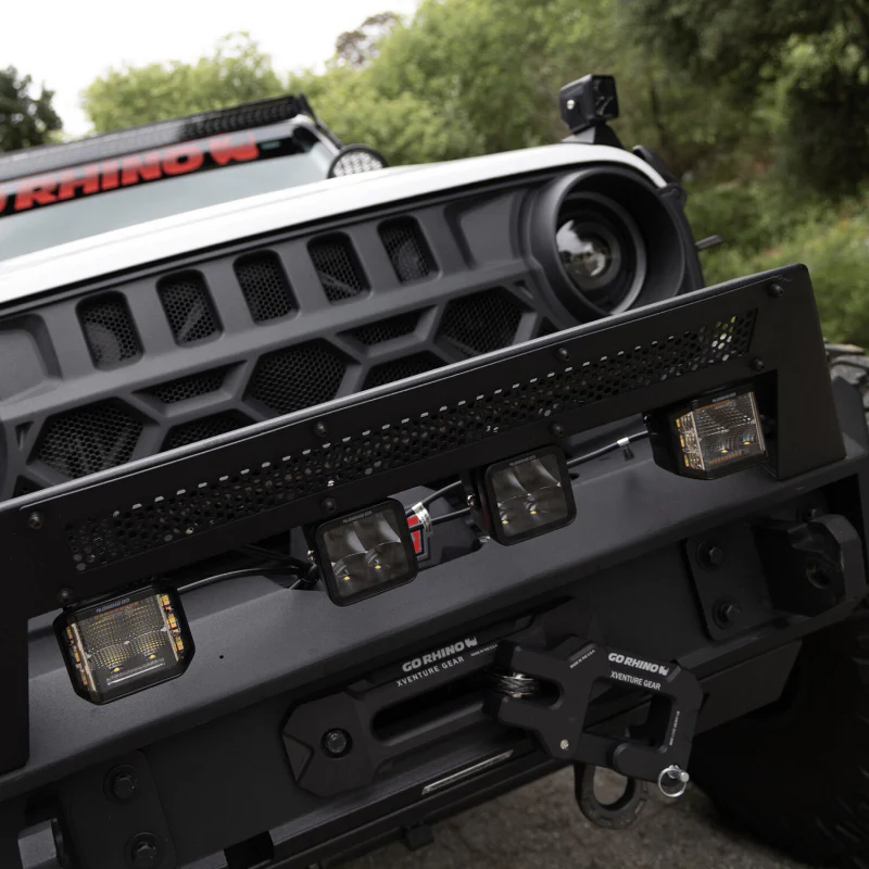 Go Rhino Xplor Blackout Series Spot 3x3 Cube Lights Model 750400321SCS - Image 7