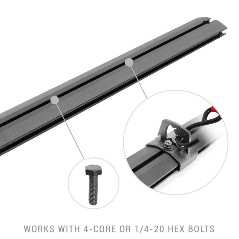 Go Rhino XRS Cross Bars 49 3/4" Side Rail Accessory Kit Model 5935011T - Image 2
