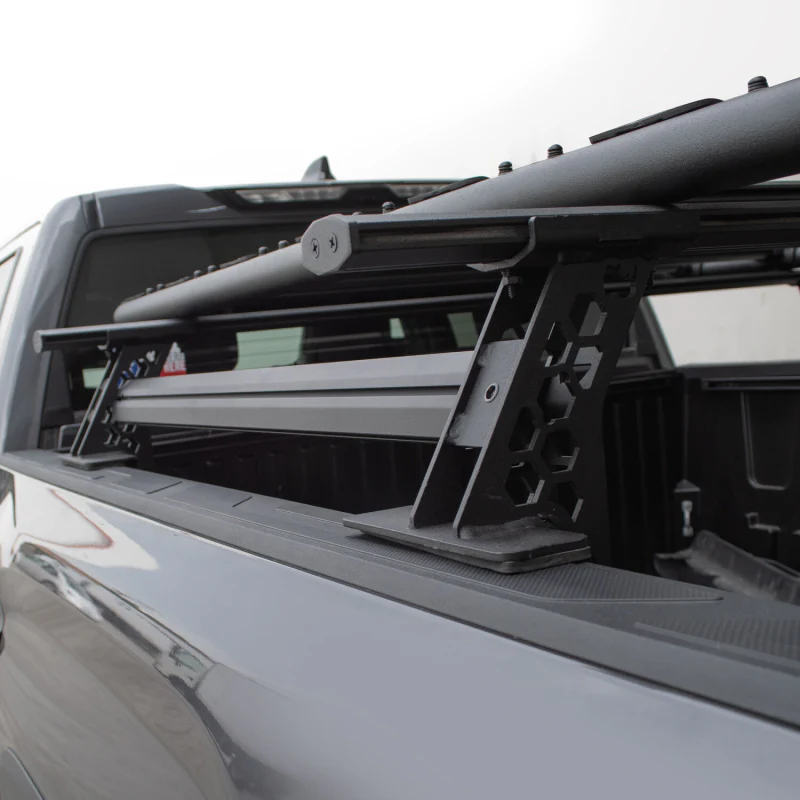 Go Rhino XRS Cross Bars - Truck Bed Rail Kit for Mid-Sized Trucks without Tonneau Covers Model 5935000T - Image 7