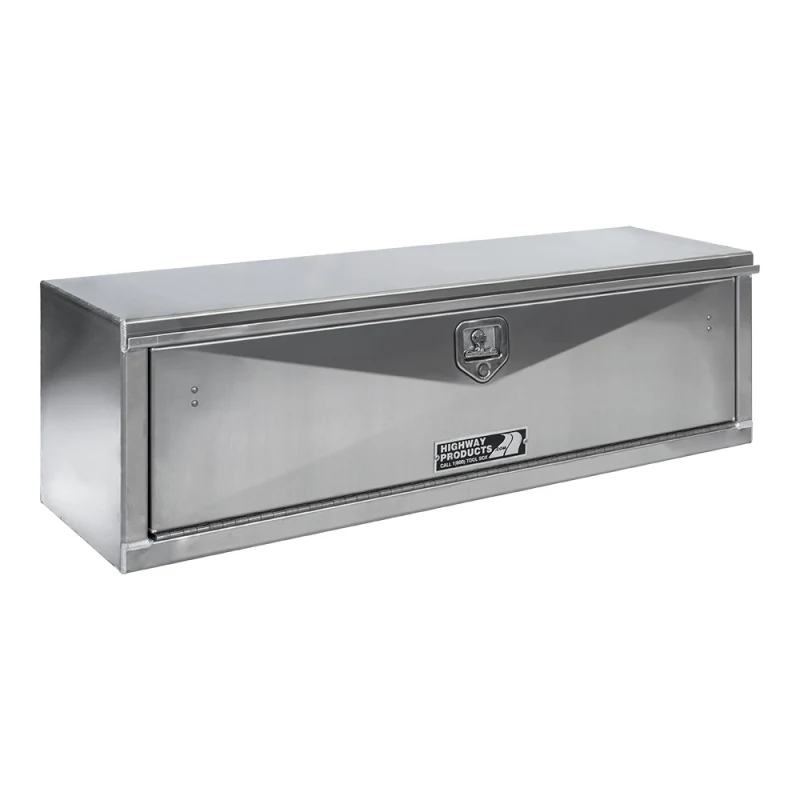 Highway Product 60 X 18 X 18 Underbody Box Smooth Aluminum Single Drop Door Model 0112-007