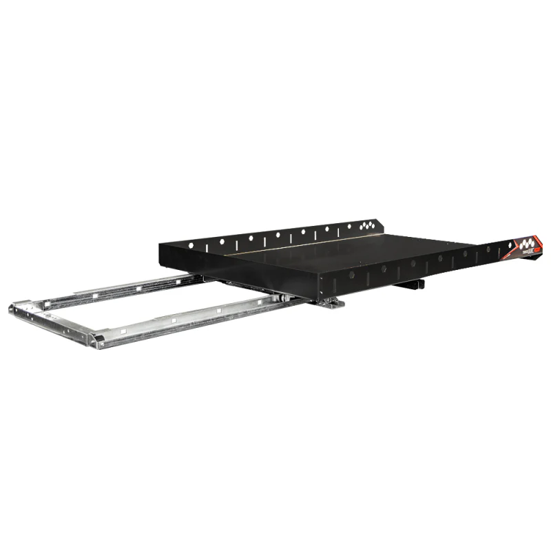 Highway Products 1200 Pound Black Aluminum Bed Slide For Full Size 5.5' Beds Model 4312-102-BK62