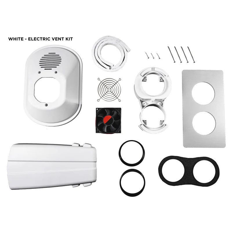 LEGEND VanFan Forced Air Vent Kit - Black Model LF-VRV-K2 - Image 2