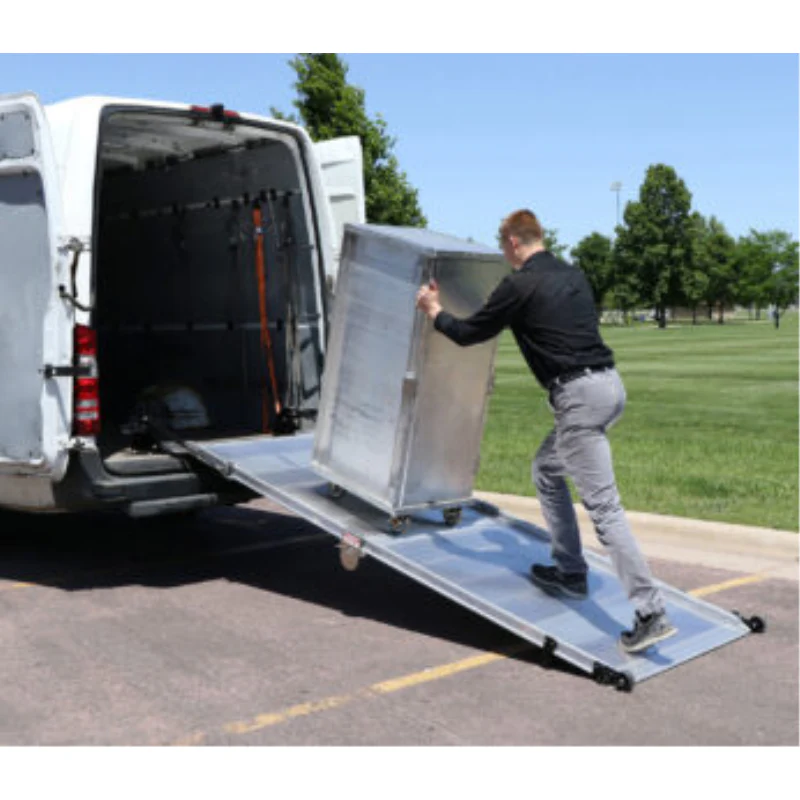 Link Manufacturing LB20 Spring-Assisted Loading Ramp Rear or Side Door Mount 2000 Pound Capacity Model LB20-51-126 - Image 6