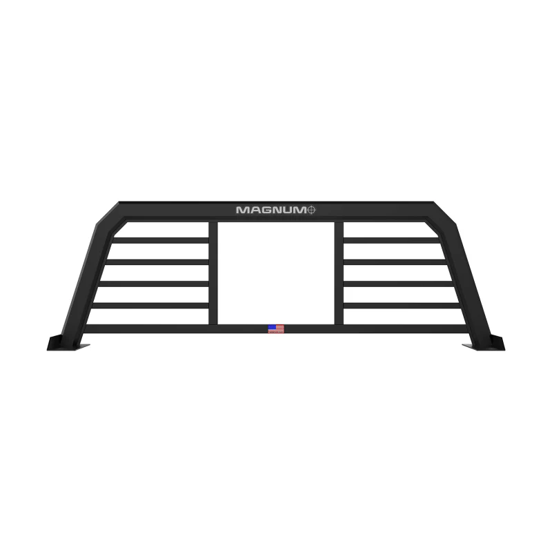 Magnum Truck Racks Headache Rack Standard Window Bars Matte Black Model 820STBRO1N