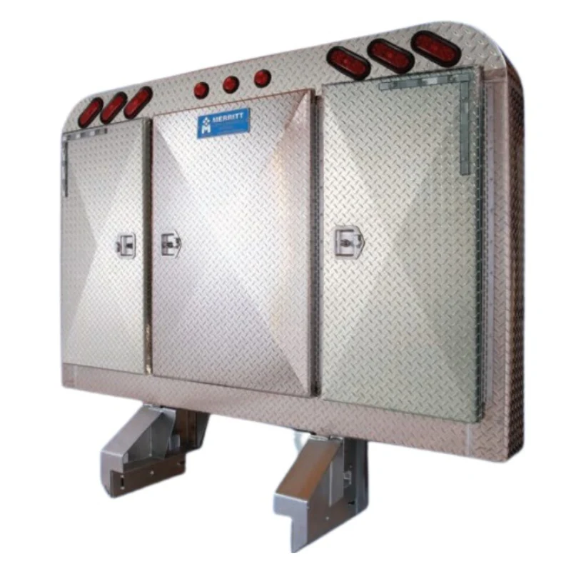 Merritt 68"X84" Northern-Light Cab Rack With Three Door Enclosure and LED Lights Model 3700