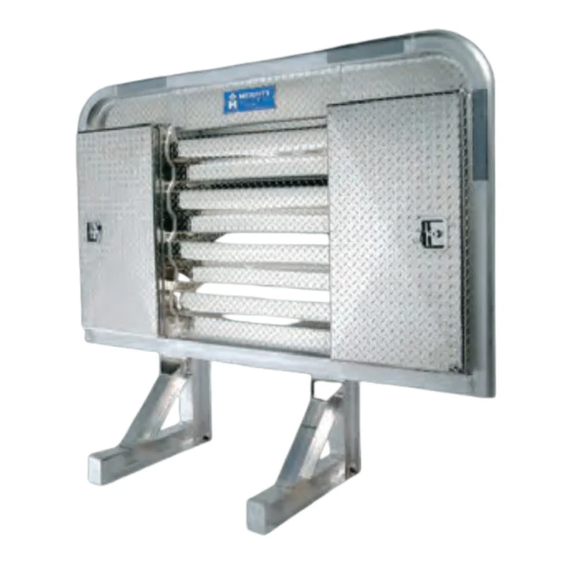 Merritt 75"X86" Dyna-Light Cab Rack Radius Corners Diamond Plate Panel Side Enclosures Model 322381