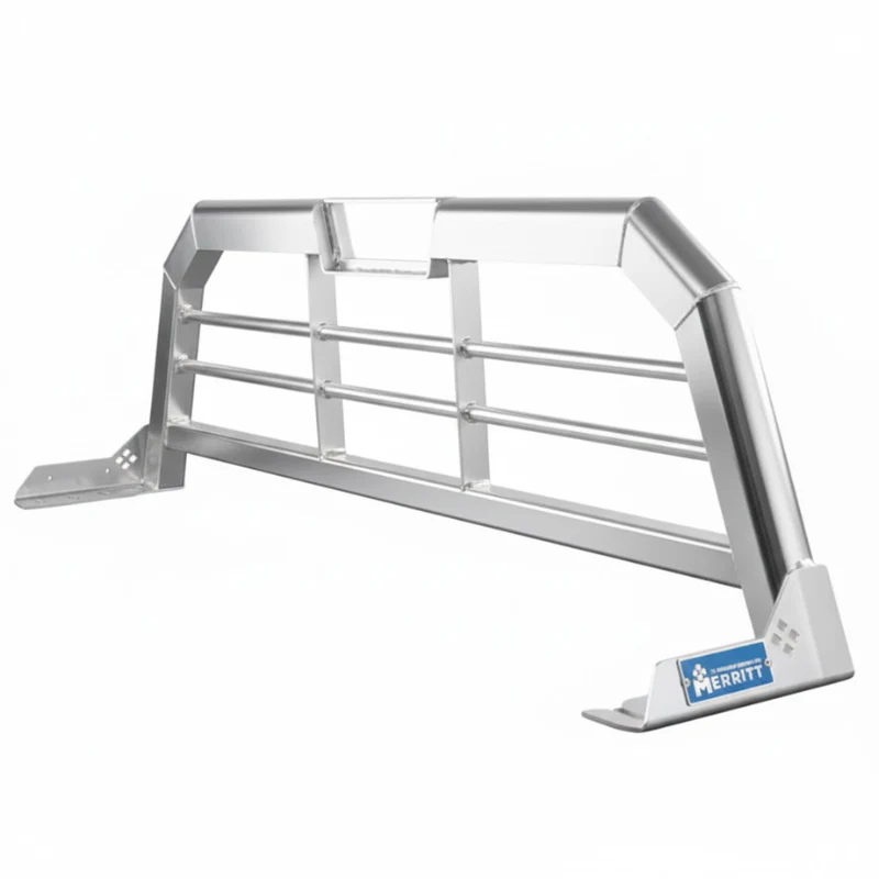 Merritt Bare Metal Aluminum Headache Rack Horizontal Bar Cab High Select RAM Ford F-150 Model 720206-131