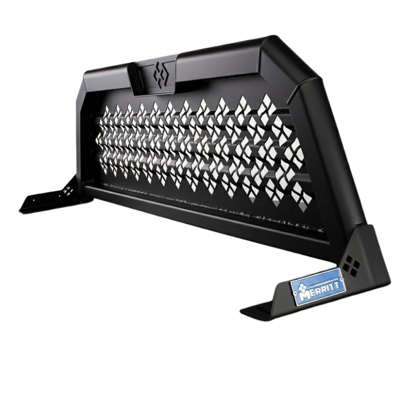 Merritt Headache Rack, Above Cab Punched Panel, 24" x 70", Satin Black Model 720234-534
