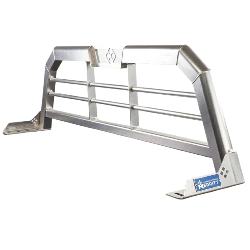 Merritt Headache Rack, Cab High Horizonal Bar, 24" x 70", Bare Metal Model 720234-131
