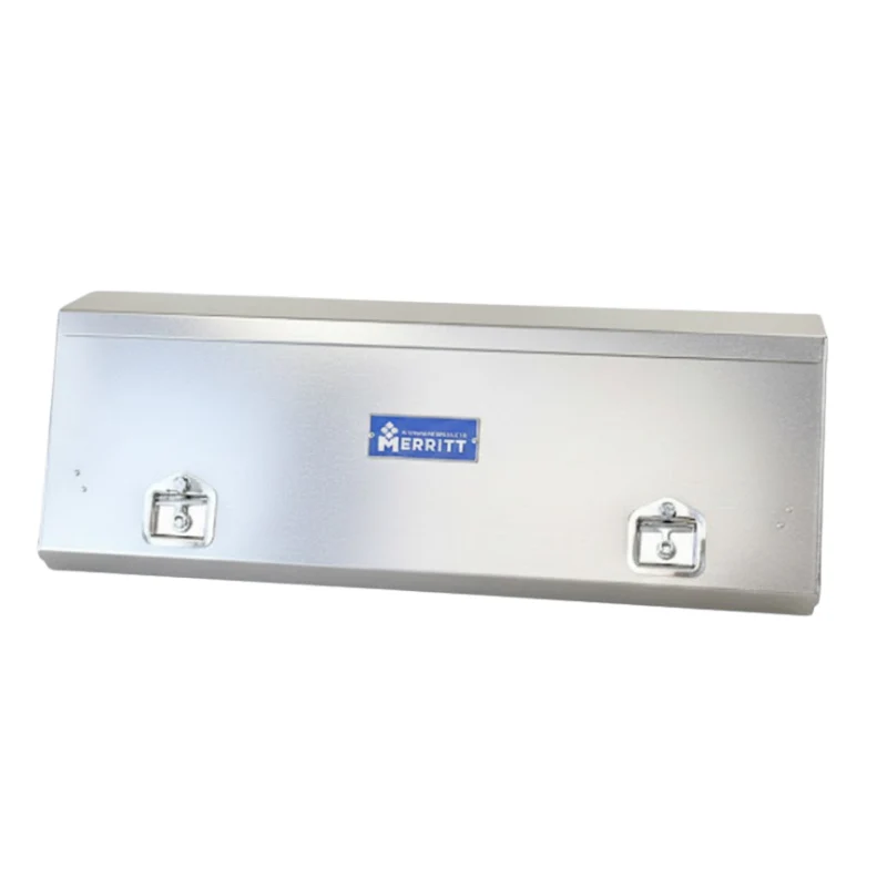 Merritt Top Mount High Side Box, Diamond Plate Door 16″ x 12″ x 60″, Bare Metal Model 710127-121