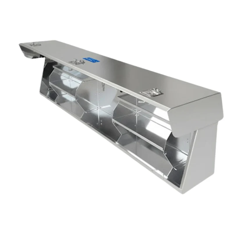 Merritt Top Mount High Side Box, Smooth Door 16″ x 12″ x 72″, Gloss Aluminum Model 710128-222