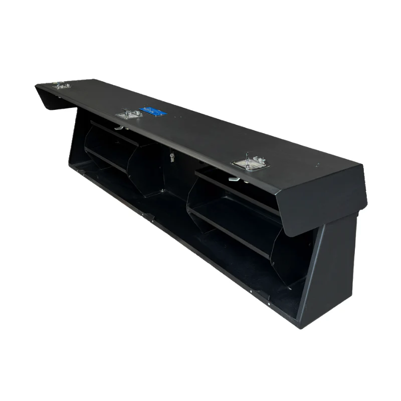 Merritt Top Mount High Side Box, Smooth Door 16″ x 12″ x 72″, Gloss Black Model 710128-223