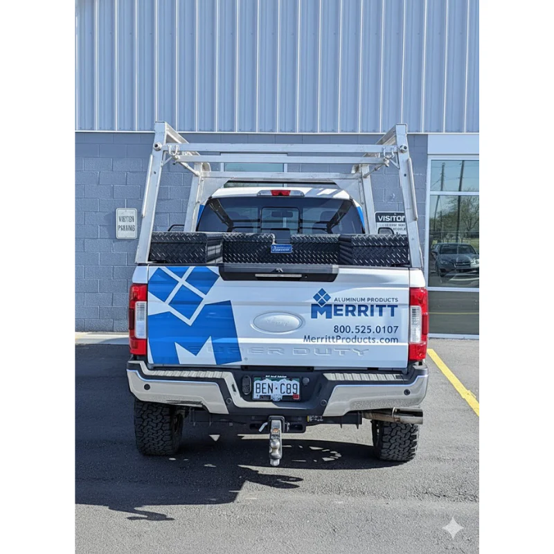 Merritt Ladder Rack, 12’8″ x 73″, Bare Metal Model 770123-101 - Image 2
